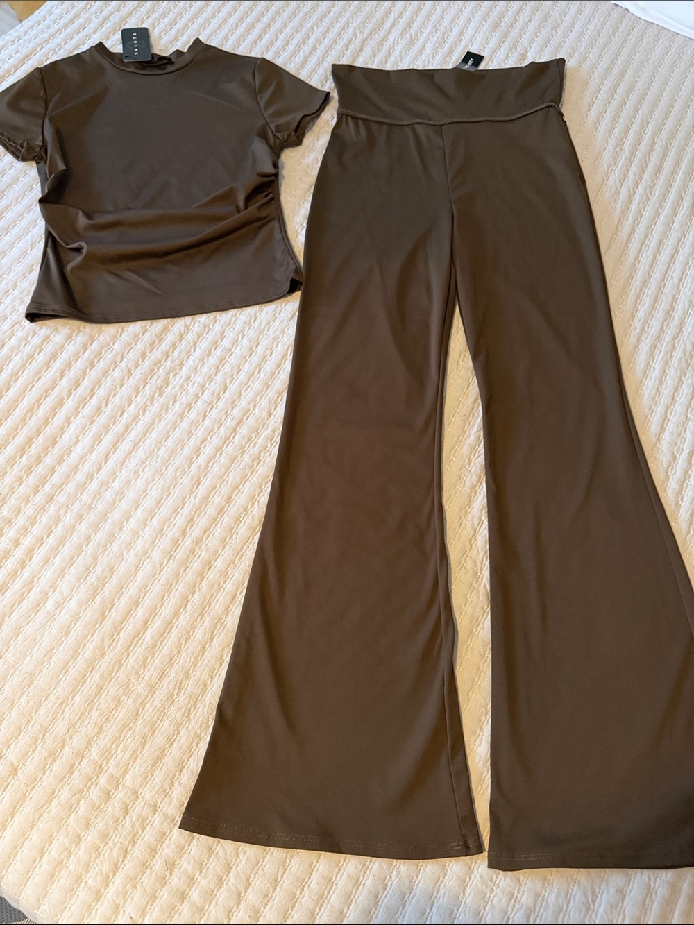 21 Saints Fold Over Leggings and Top